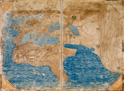 Charts 2v and 3r of the Mediceo Atlas (Gaddi 9) by Unknown